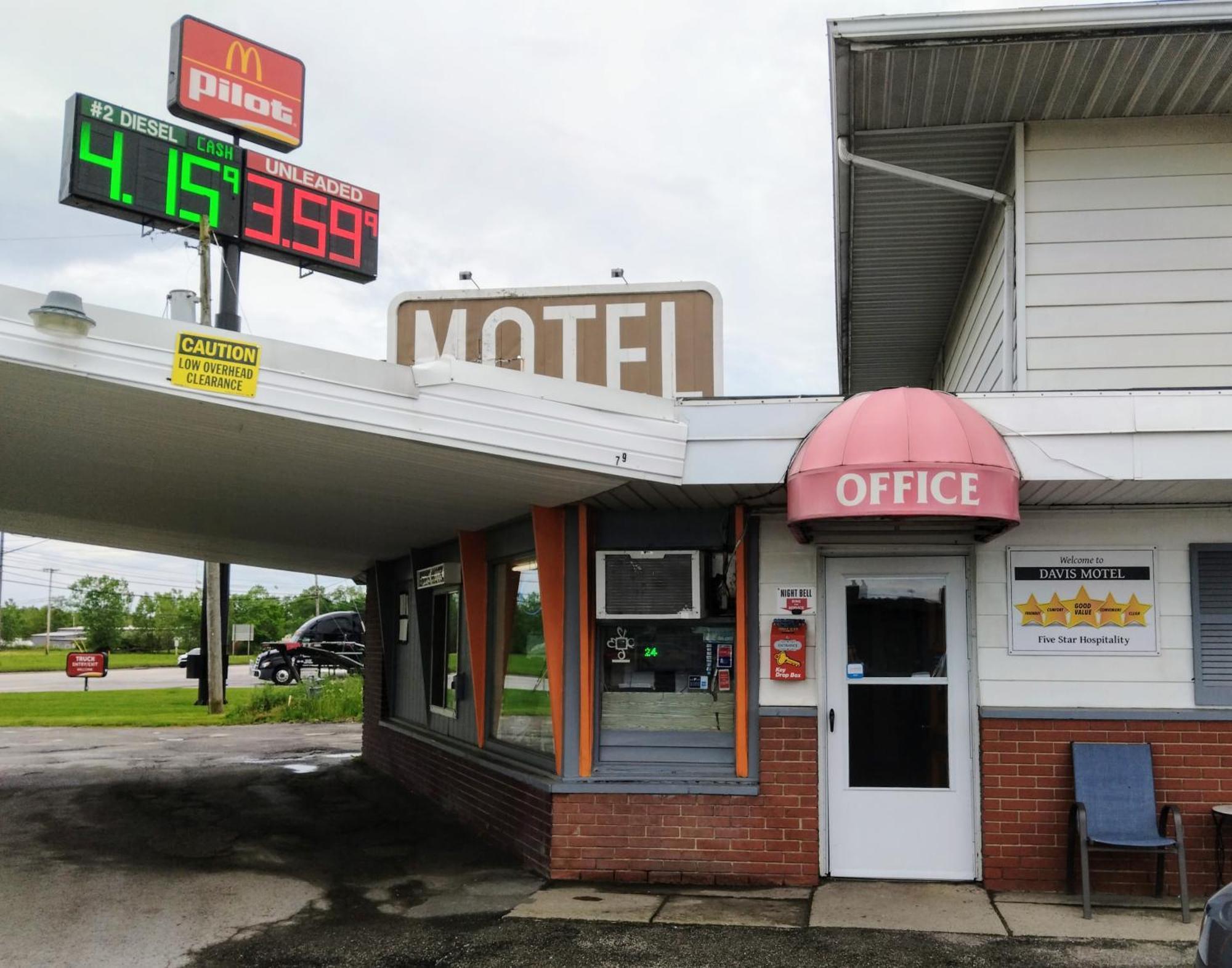 Davis Motel North Lima Luaran gambar